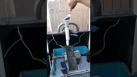 Mini Gold Sluice in action
