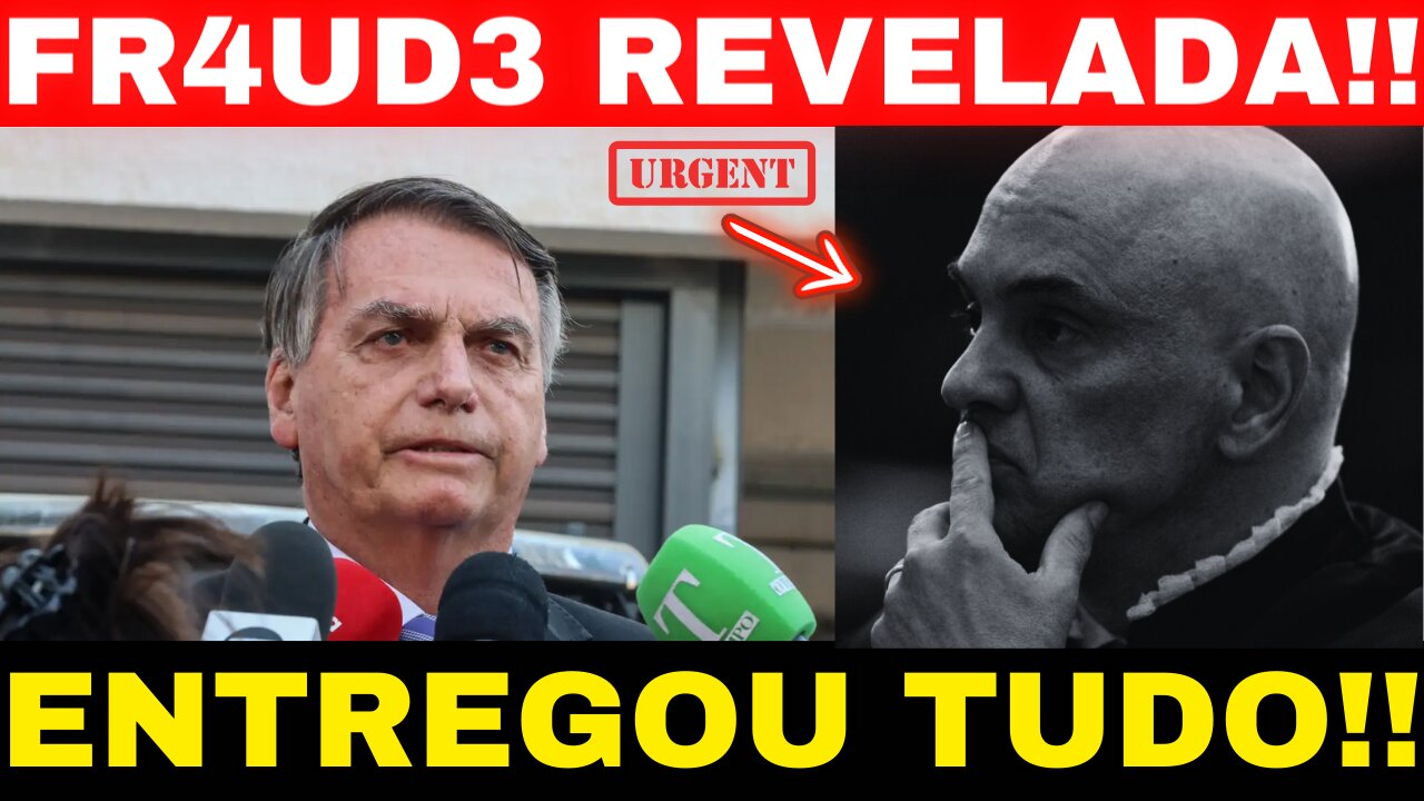 BOMBA!! BOLSONARO DECIDE ENTREGAR FR4UD3 PARA MUNDO!! VEJA ANTES QUE SAIA FORA DO AR!!