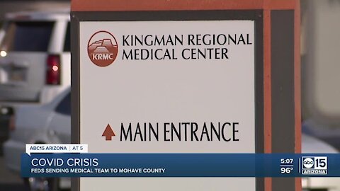 Federal government to send nurses to Arizona as COVID-19 cases rise