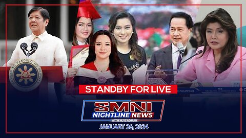 SMNI Nightline News with Admar Vilando and Jade Calabroso | January 26, 2024