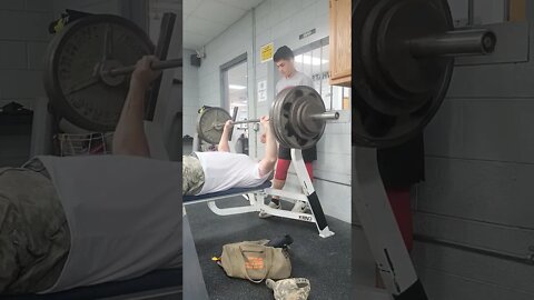 395lbs Raw Bench, 61 years old, 415lbs by end of August