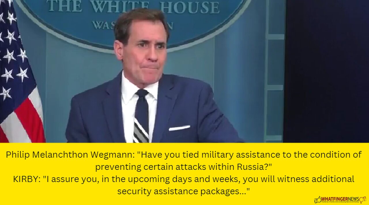 Philip Melanchthon Wegmann: "Have you tied military assistance to the condition