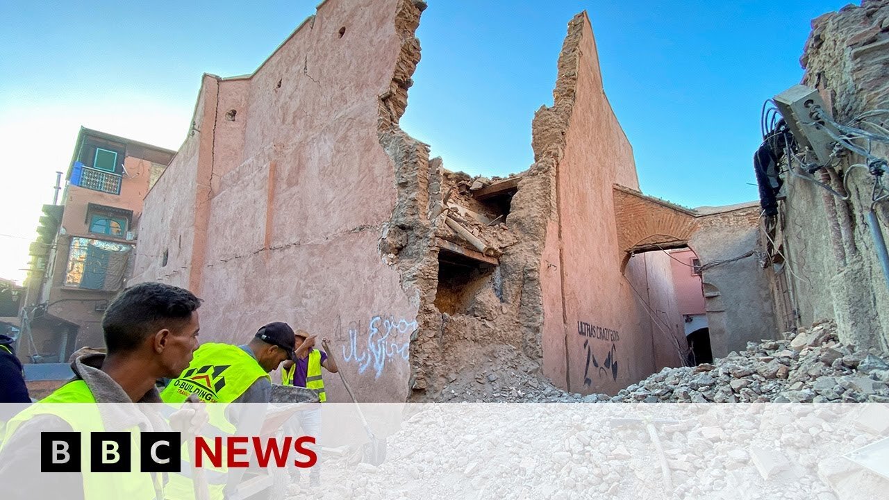 Morocco earthquake: More than 600 killed as buildings damaged - BBC News