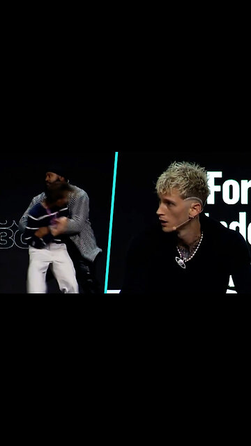 Machine Gun Kelly Startled When Fan Rushes Stage At Live Event: 'Get The F*** Away From Me'