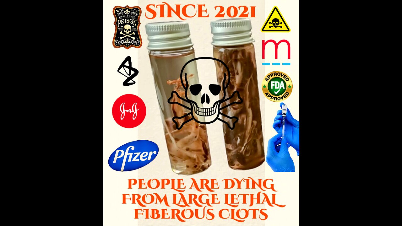 SINCE 2021 PEOPLE ARE DYING FROM LARGE LETHAL CLOTS