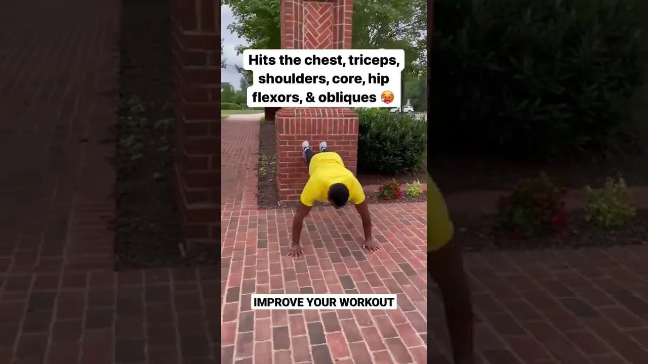 💥 INVERTED SPIDERMAN PUSHUP 💥💪🏽 #shorts #pushups