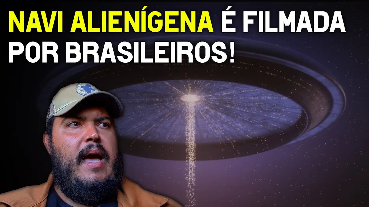 Nave alienígena acabou de aparecer e brasileiros filmaram