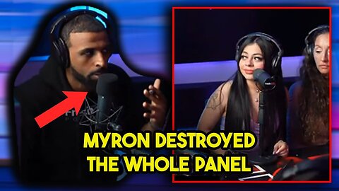 MYRON DESTROYS THE WHOLE PANEL!