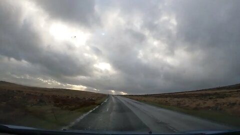 Driving in the Merrivale area Dartmoor 24th March 2023