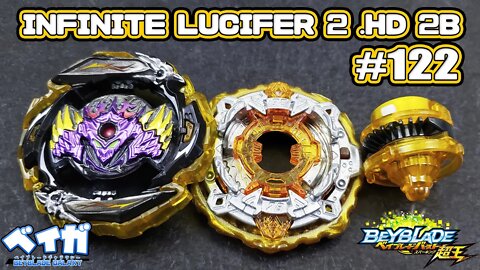 TESTANDO COMBO 122 - INFINITE LUCIFER 2 .HD 2B vs 3 combos - Beyblade Burst ベイブレードバースト