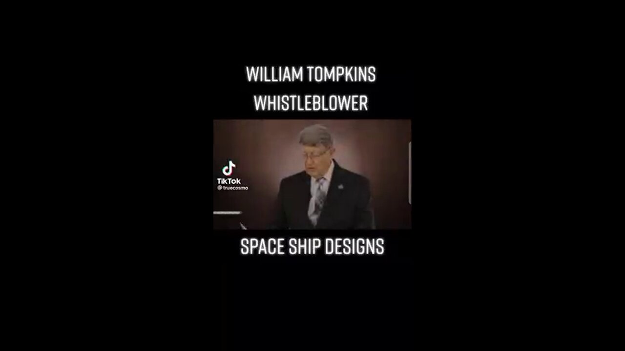 WILLIAM TOMPKINS WHISLEBLOWER - SPACE SHIP DESIGNS.