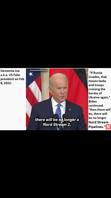 Biden ‘Promised’ To Stop Nord Stream Pipelines If Russia Invades Ukraine. Pipelines just Exploded