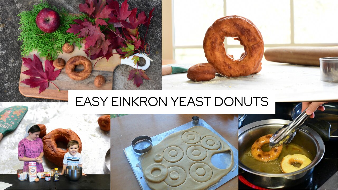 Easy and Delicious Einkorn Donuts - In The Kitchen with Kaitlyn