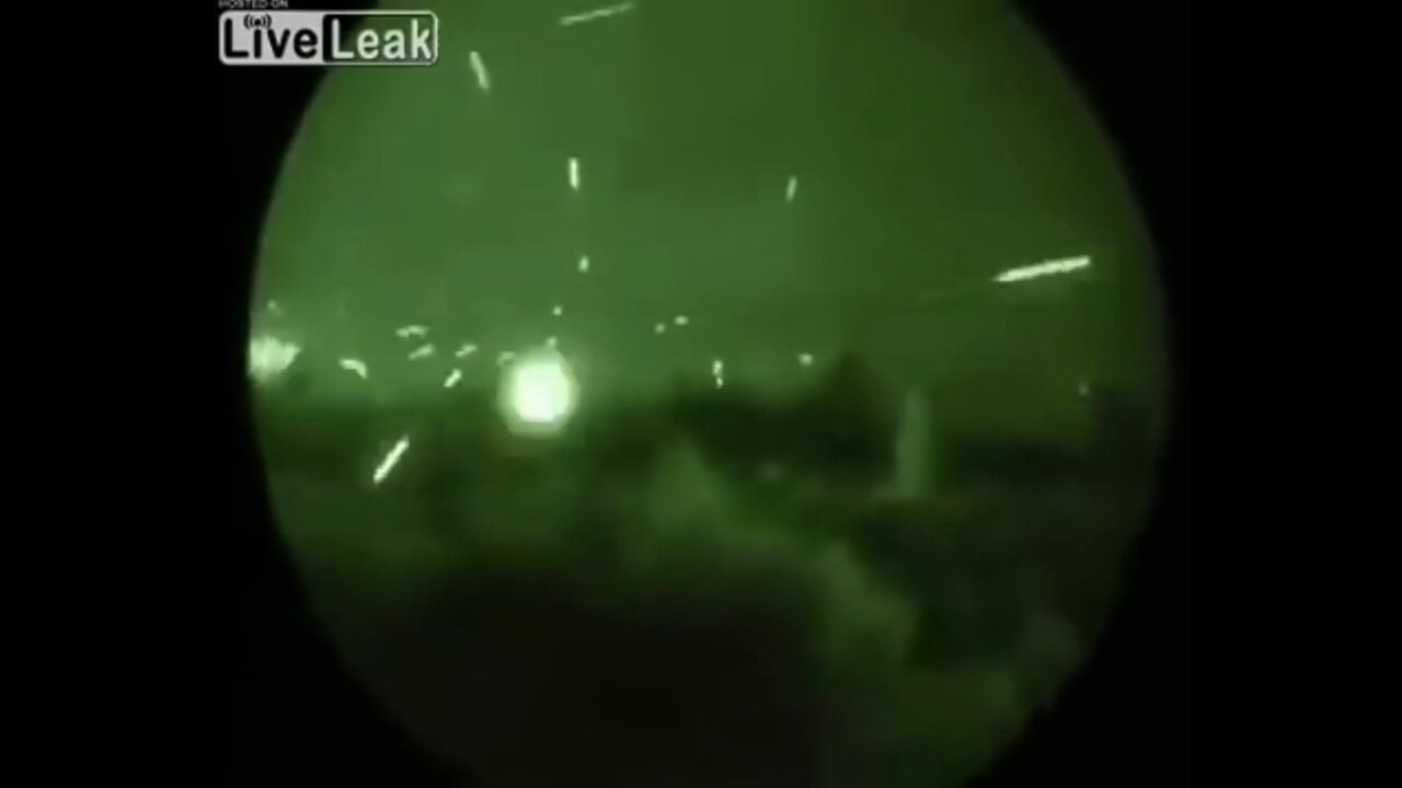 COMBAT Wild Nightvision Fire Fight, Baghdad, Iraq