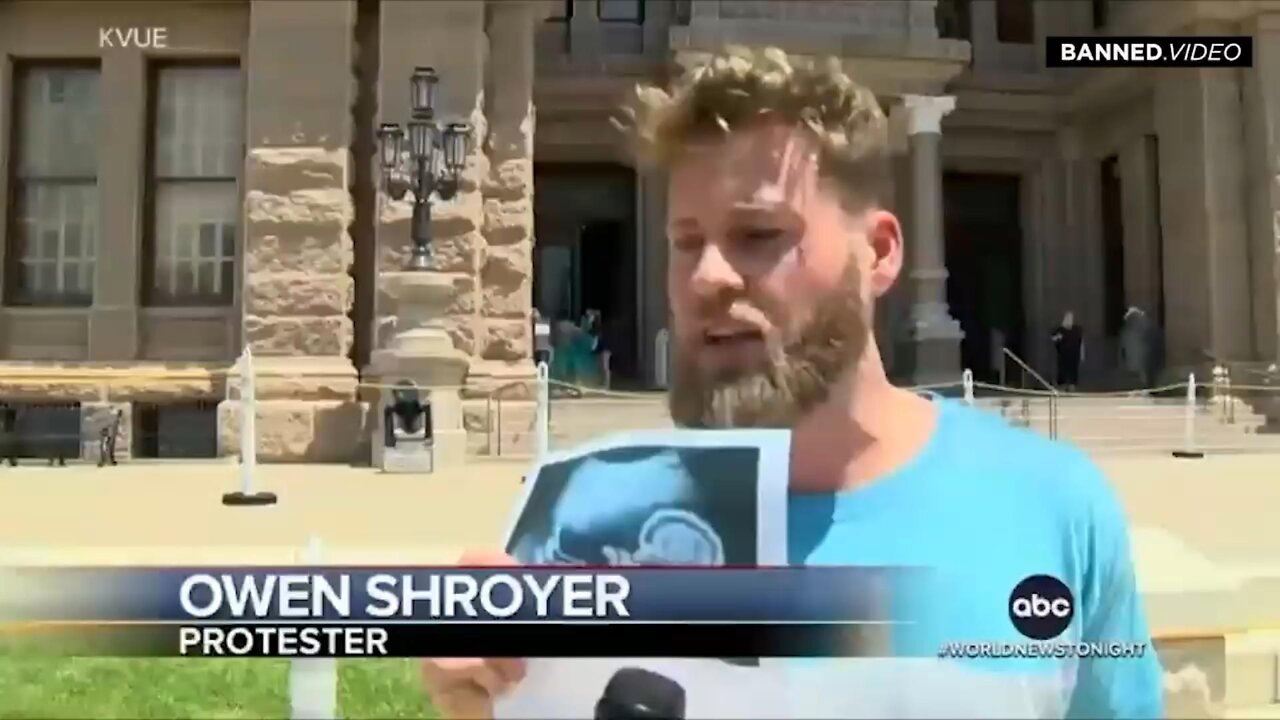 ABC World News Airs Interview With Owen Shroyer Making Pro Life Stand