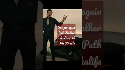 See you again/ Charlie Puth - Paul Walker - Wiz Khalifa