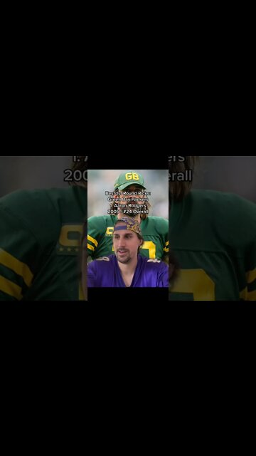 AARON RODGERS BEST DRAFT PICK EVER #shorts