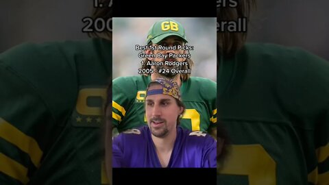 AARON RODGERS BEST DRAFT PICK EVER #shorts