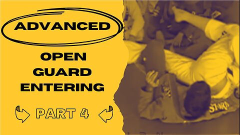 Important detail for sliding onto the back | Advanced open guard entering (PART 4)