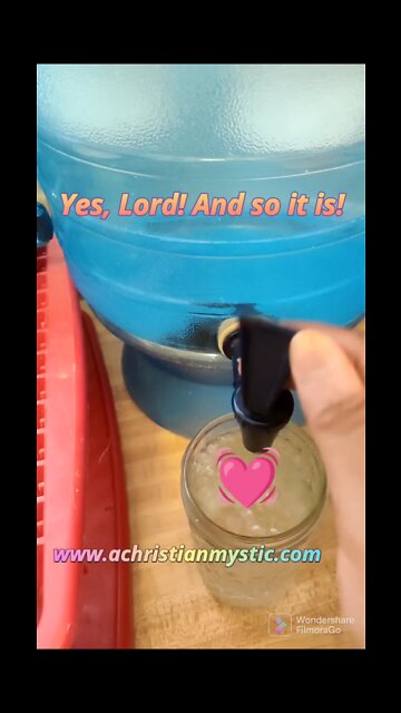 How I Pray Over Water