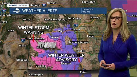 Denver weather forecast for Friday, March 17