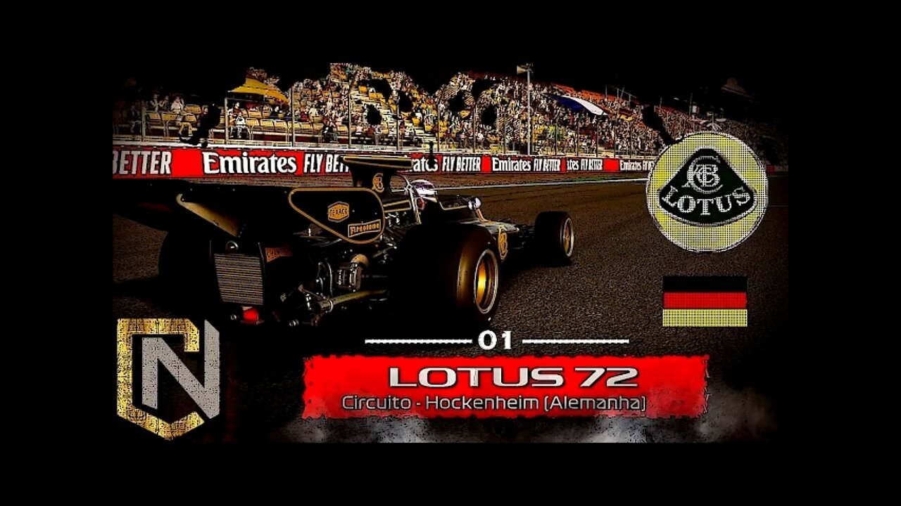 Games F1 Classics- 🏎 LOTUS 72 - Hockenheim Circuit