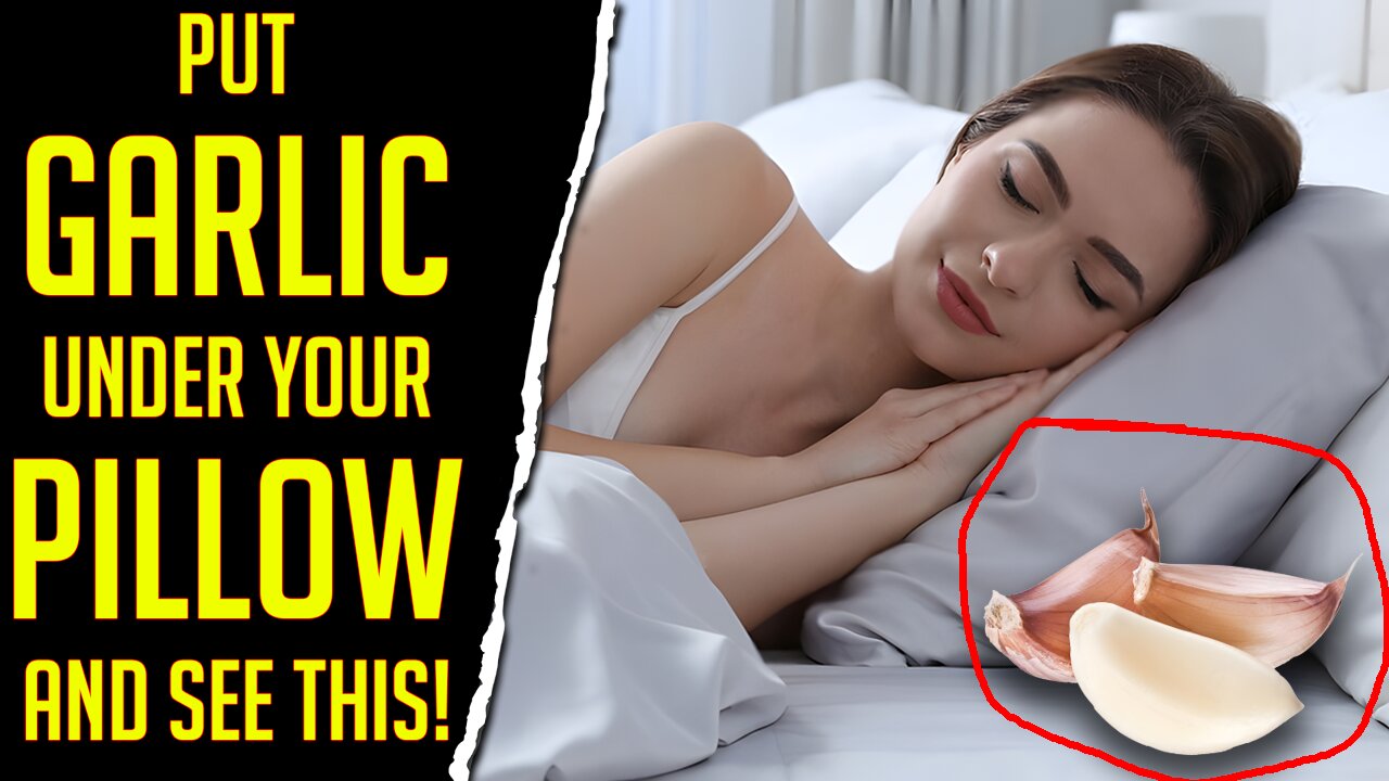 7 Secrets Of Sleeping With GARLIC Under The Pillow! - atomic habits #health#alternativemedicine