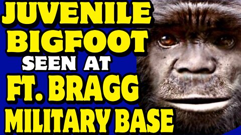 Juvenile Bigfoot spotted at Fort Bragg military base