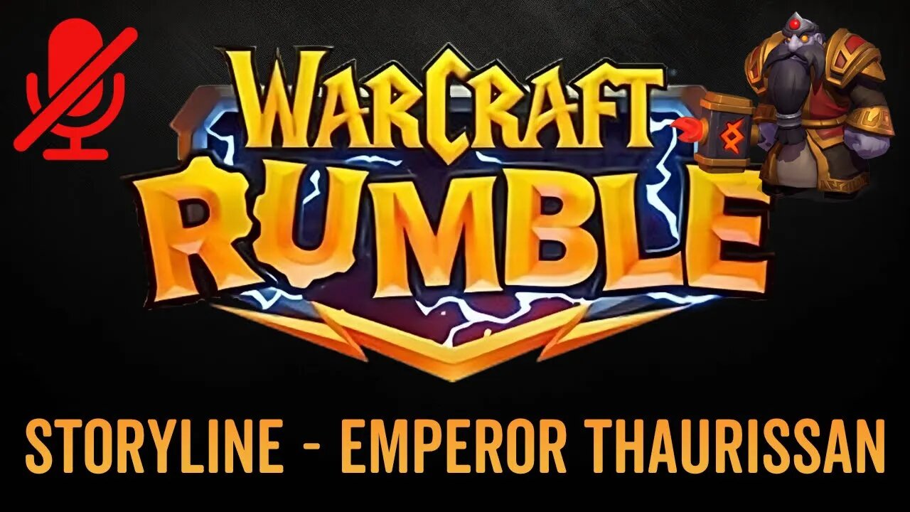 WarCraft Rumble - No Commentary Gameplay - Storyline Blackrock Mountain - Emperor Thaurissan