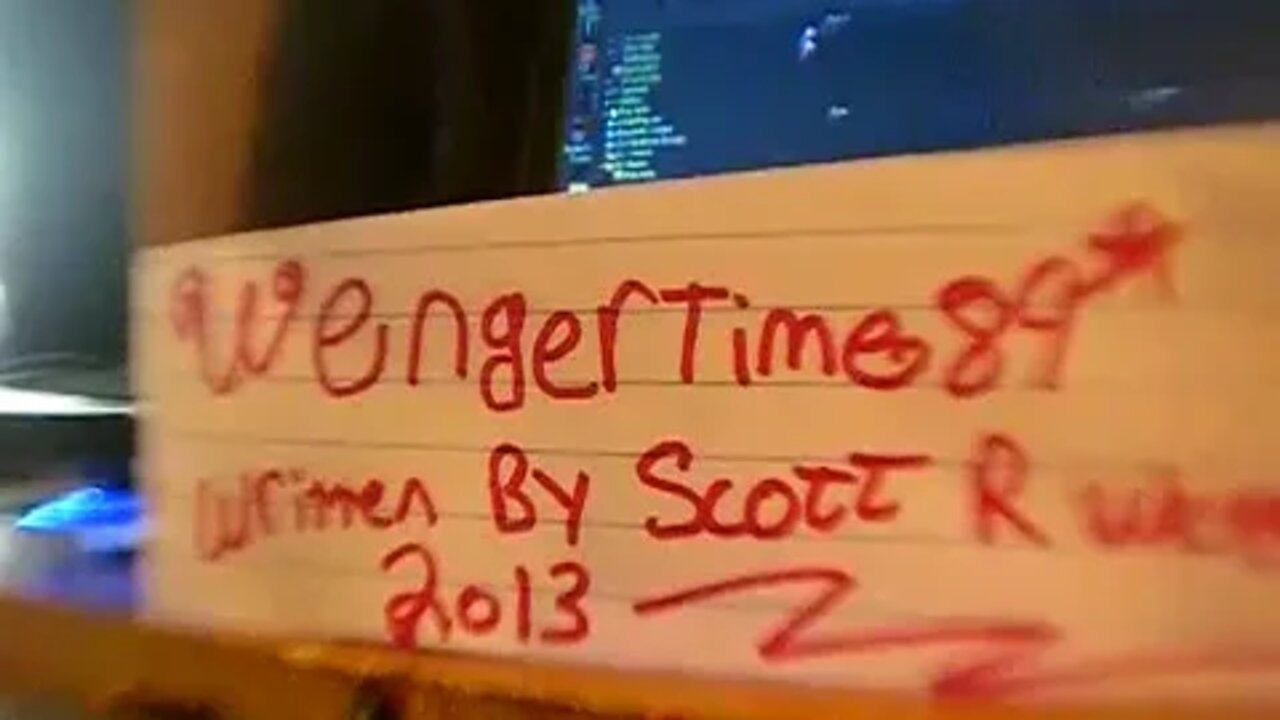 We Fight All The Time - A Song By Scott Wenger ( 2013 )