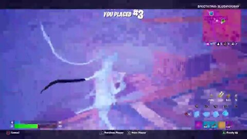 playing Fortnite