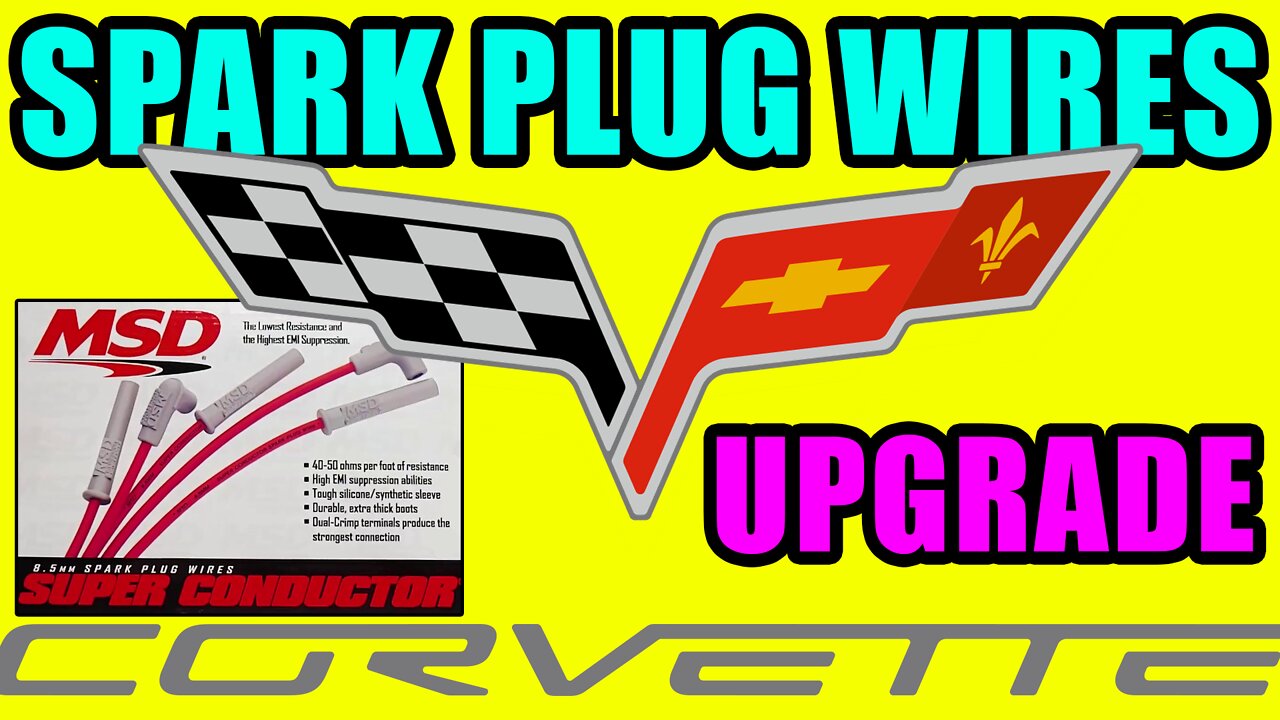 C5 Corvette Spark Plug Wire Replacement 1997-2004