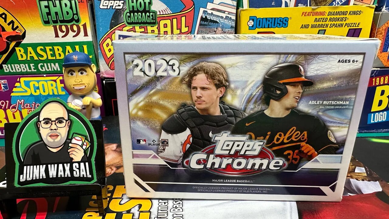 2023 Topps Chrome Baseball Blaster Part Deux #junkwaxsal #2023toppschrome