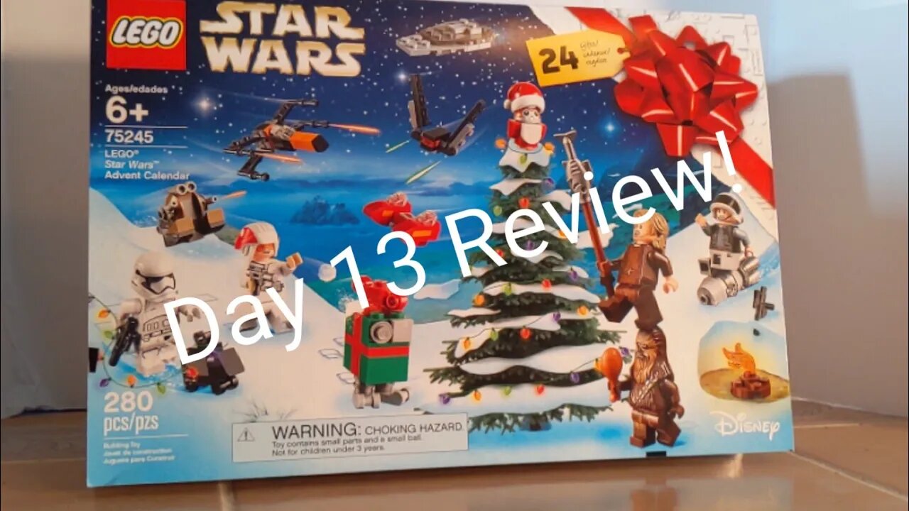 LEGO STAR WARS ADVENT CALENDAR 2019 - DAY 13 REVEAL!