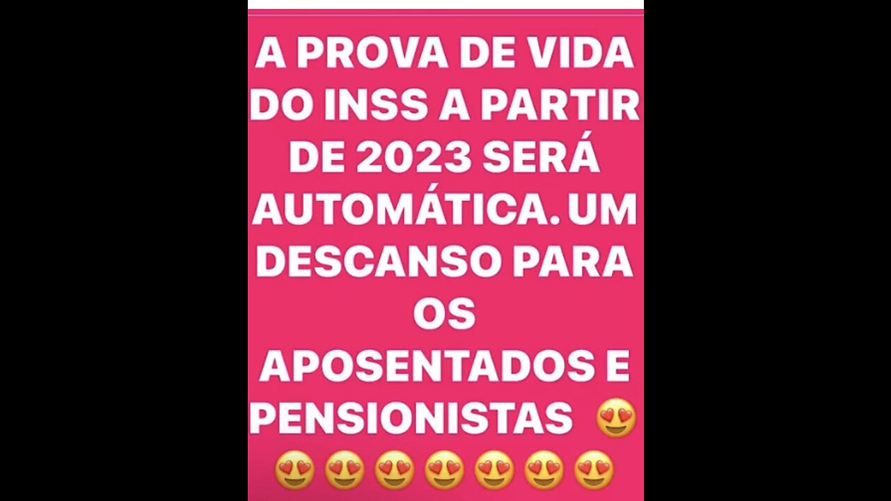 EM 2023 A PROVA DE VIDA DO INSS SERÁ AUTOMÁTICA