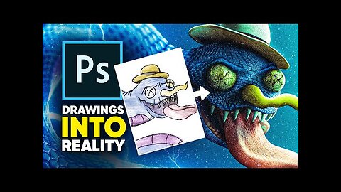 Photoshopping YOUR Drawings Realistified S1E3