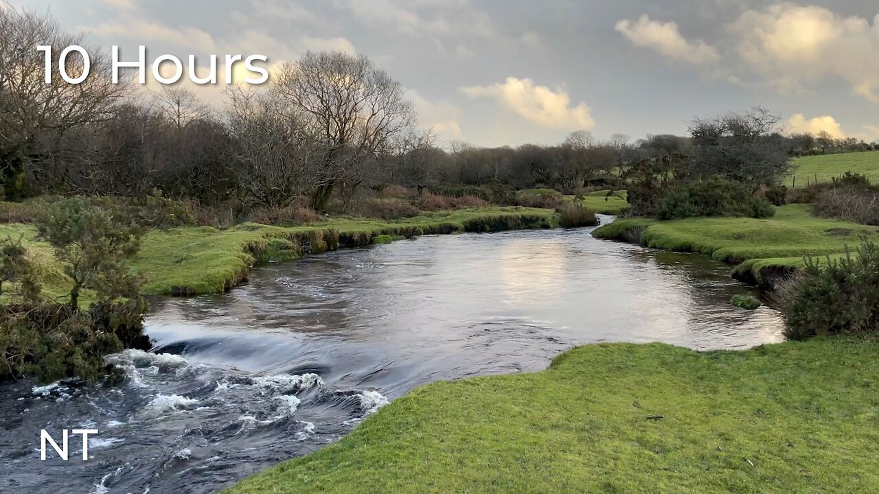 Gentle Country Stream Sounds for Sleep & Relaxation | Flowing Water Sounds: White Noise