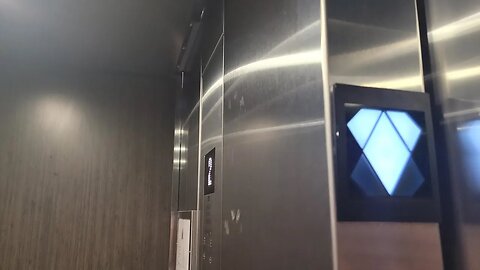 Strange 2022 Kone MonoSpace DX 300 MRL Traction Elevator at Arcade City (Gatlinburg, TN)