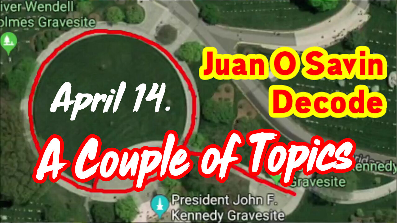 Juan O Savin HUGE - A Couple of Topics