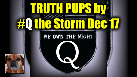 TRUTH PUPS by #Q the Storm Dec 17