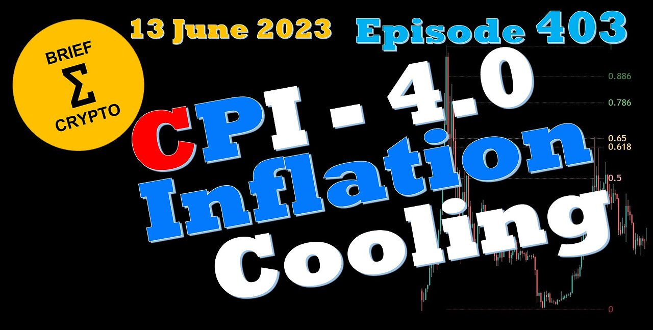 BriefCrypto - Inflation continues to Cool - CPI 4.0