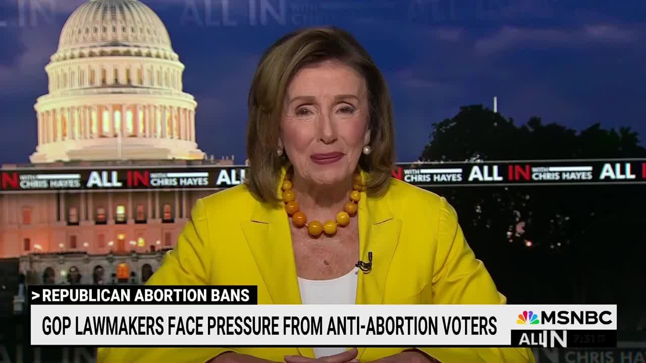 Pelosi Says It Is a ‘Guarantee’ that Trump Will Enact National Abortion Ban if He Wins