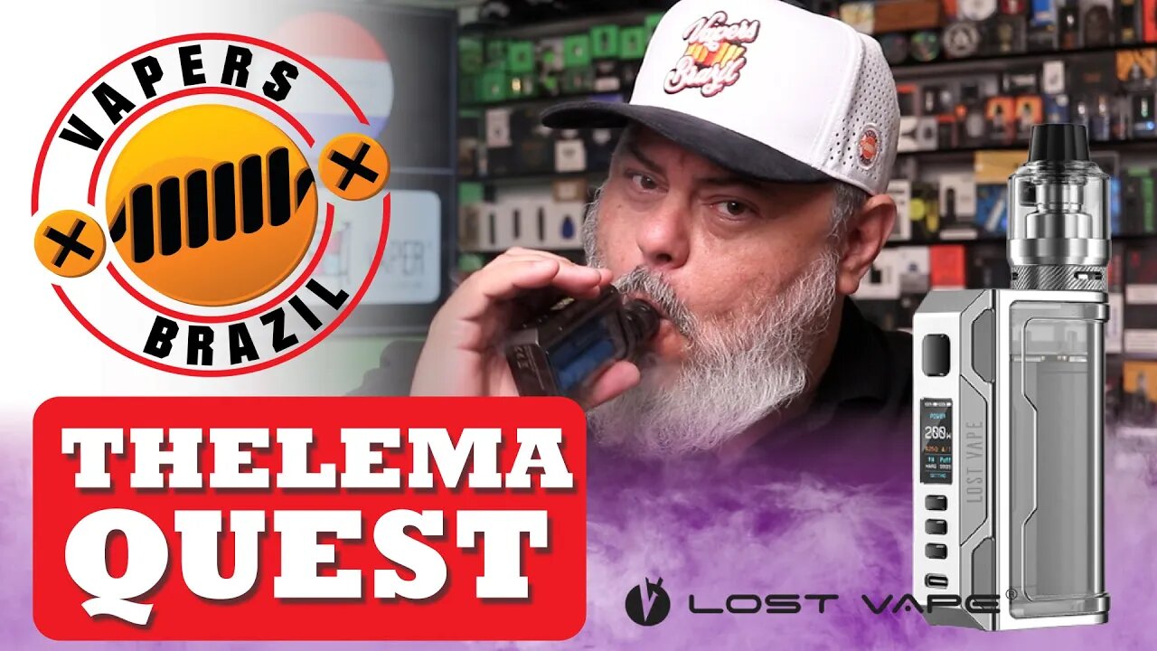 Lost Vape Thelema Quest Kit - Bom , Bonito e Mais Barato - Review PTBR