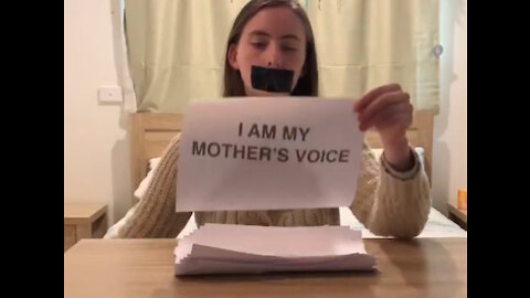 “I am my Mother’s voice”
