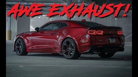 AWE Touring Axleback Exhaust - Camaro SS 