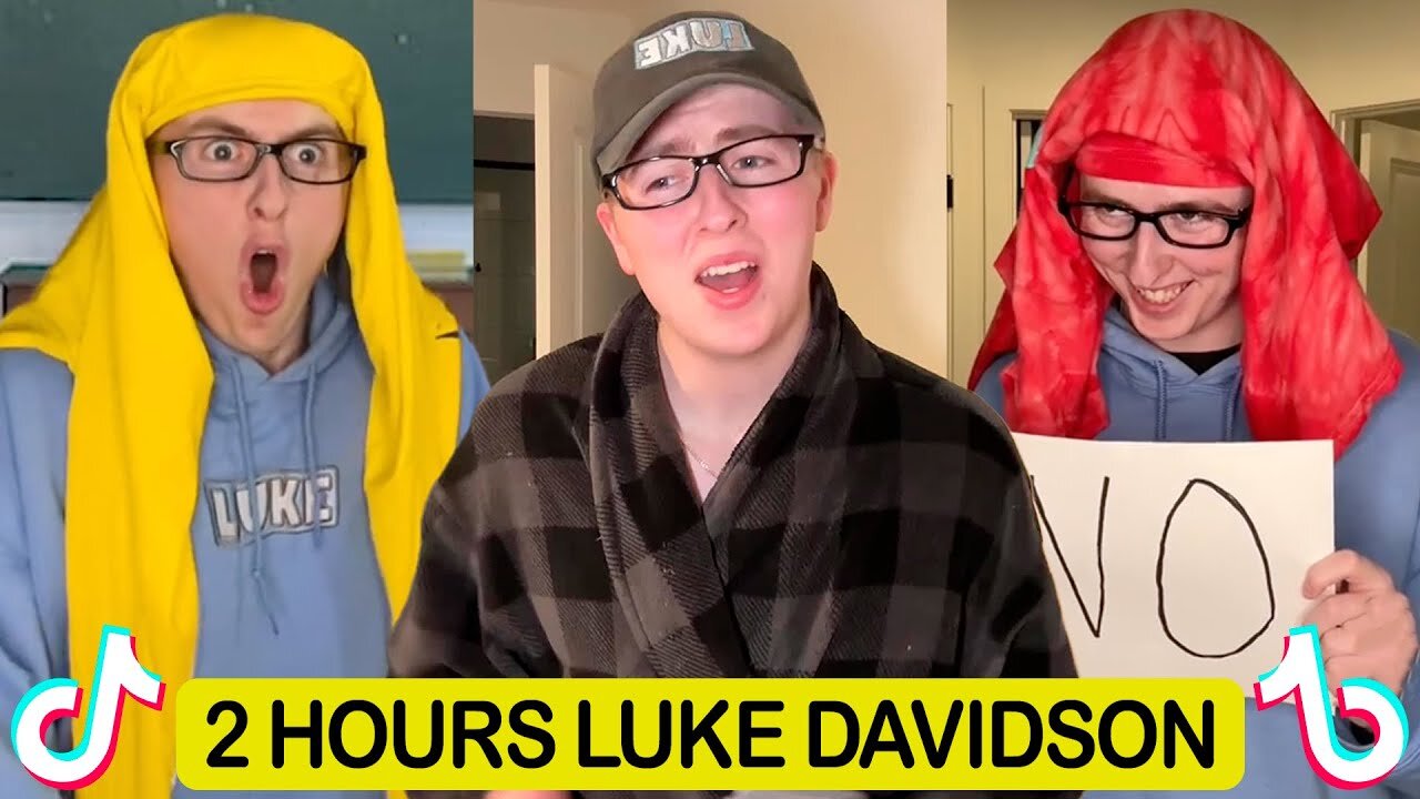 *2 HOURS* All of Luke Davidson Funny TikToks in 2023 - Wirefix