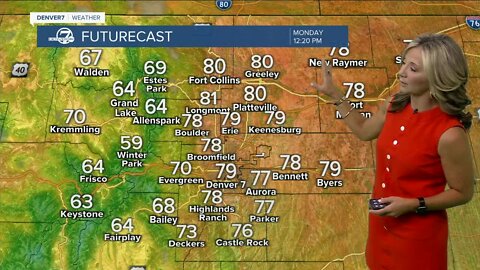 Warmer and drier weather returns across Colorado