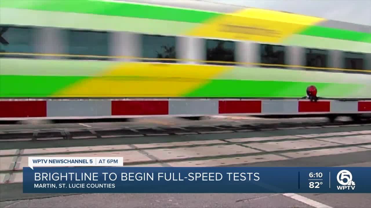 Brightline trains will travel faster on Treasure Coast than in South Florida