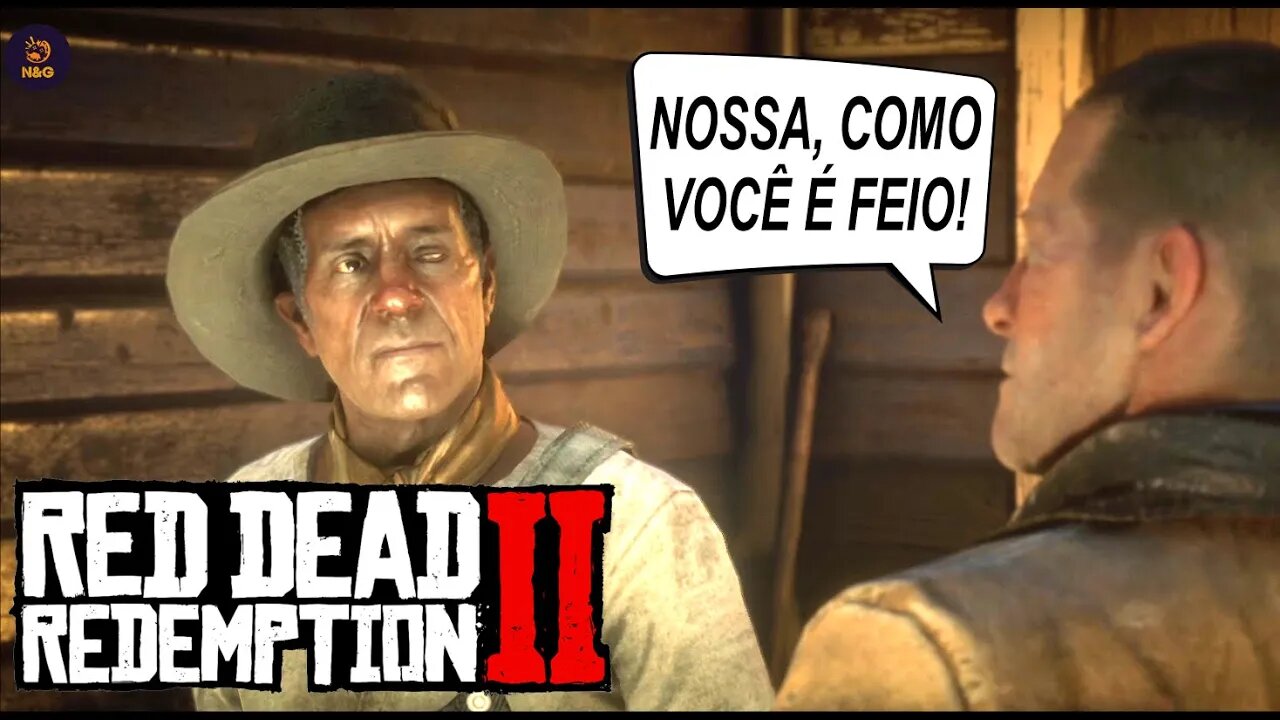 RED DEAD REDEMPTION 2 #21 - Fugindo do Crocodilo ! ( Gameplay em Português BR )