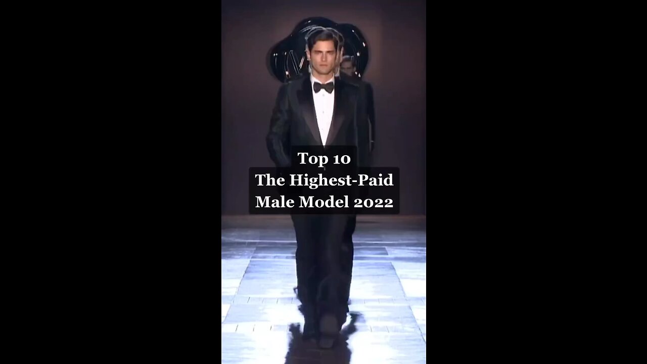Top 10 Highest Paid Male Models 2022 ‼️